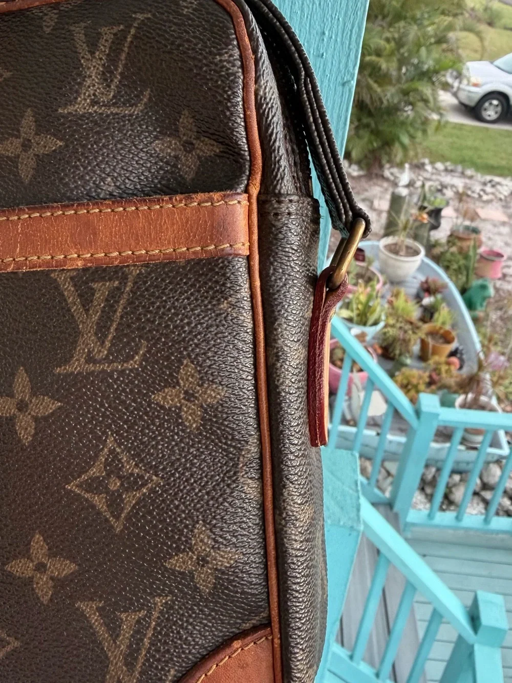 Louis Vuitton Vintage Danube PM Monogram Crossbody Bag